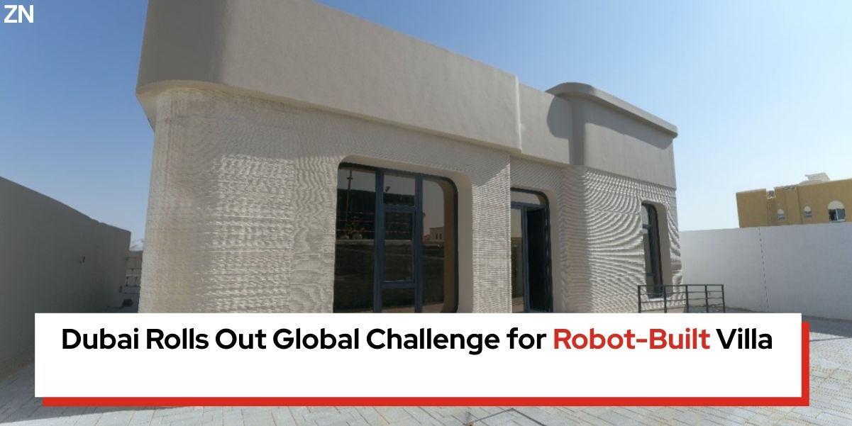 Dubai Rolls Out Global Challenge for Robot-Built Villa - Zepnew Global Business News in 99 Words